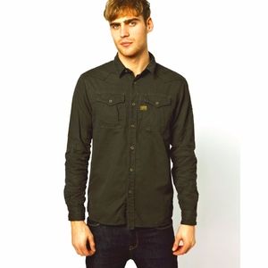 G-Star Co Western Alpine Shirt XXXL Grey